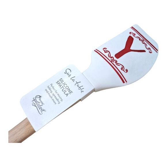NEW Sur La Table Monogram Silicone Head Spatula Letter "Y" - Picture 4 of 6